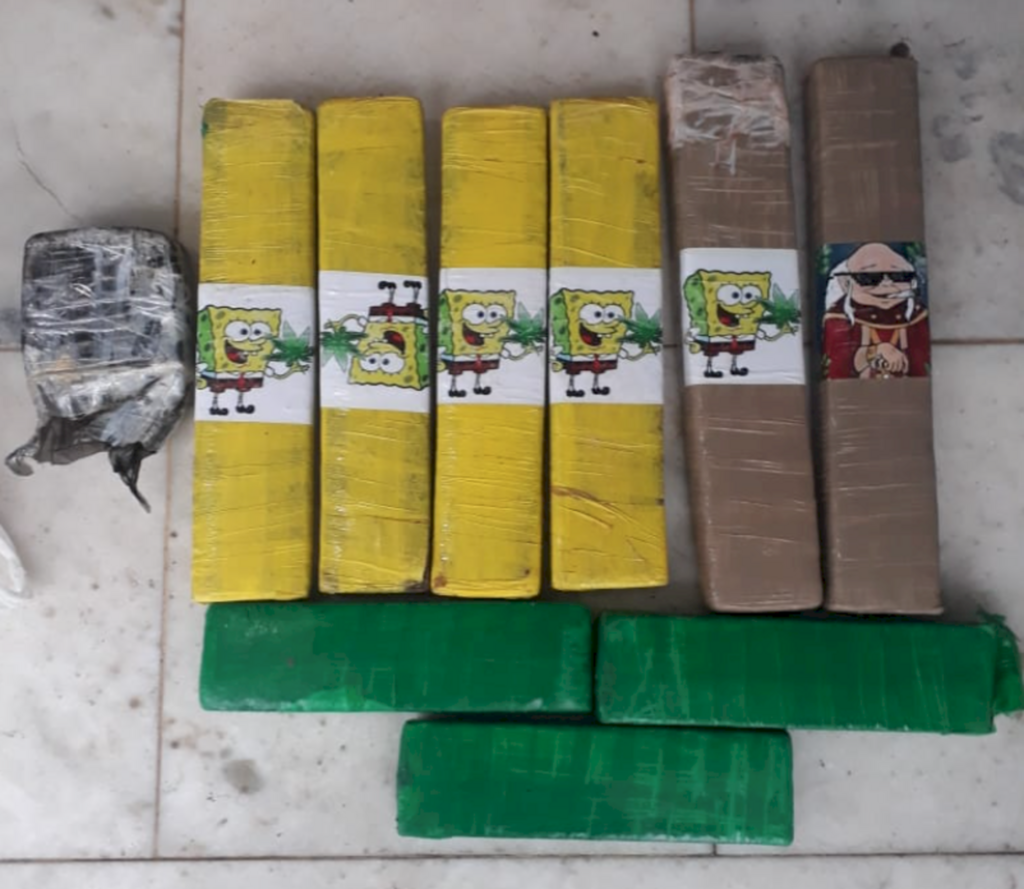 Brigada apreende mais de 8 Kg de drogas no Baltar