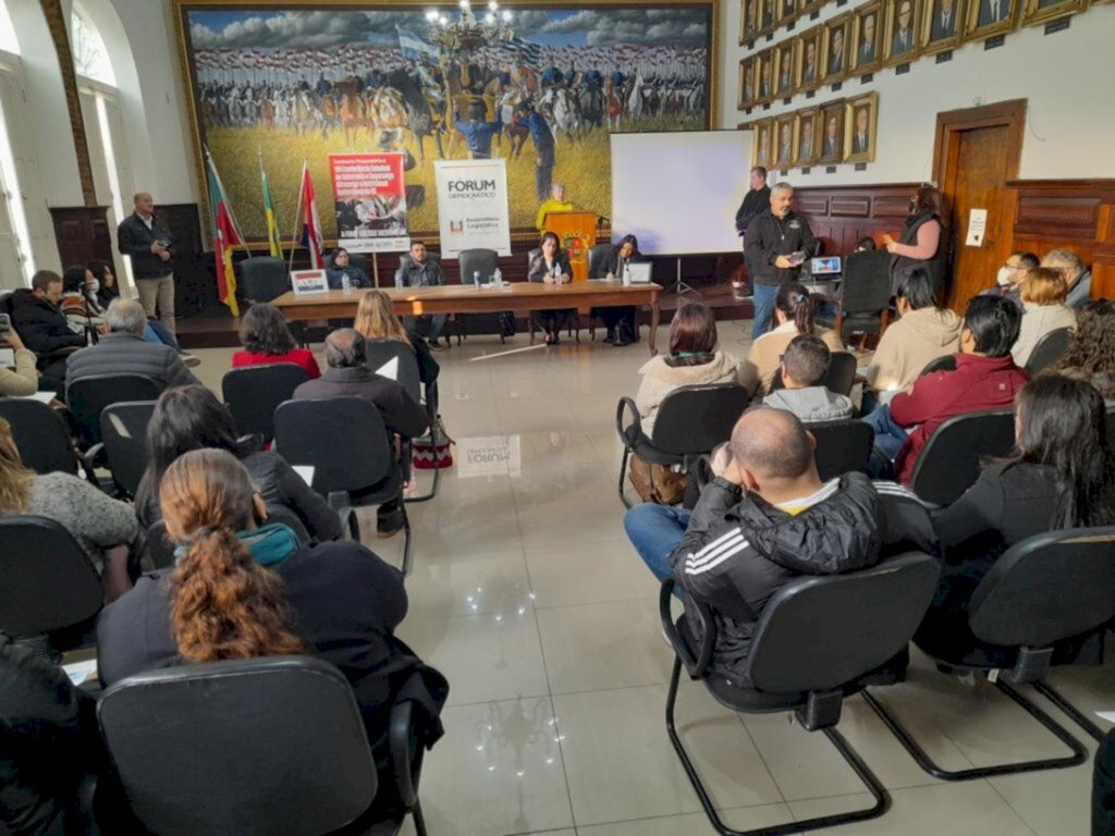 Uruguaiana debate a fome da população em conferência municipal