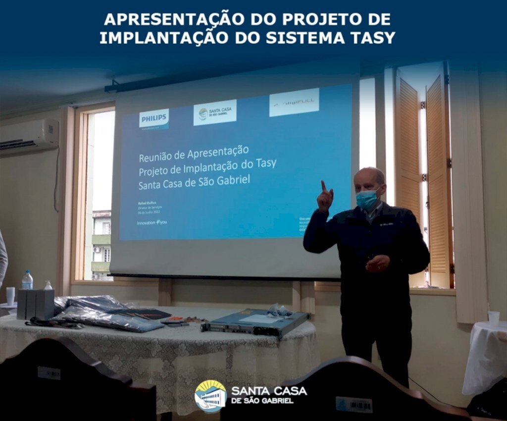 APRESENTAÇÃO DO PROJETO DE IMPLANTAÇÃO DO SISTEMA TASY