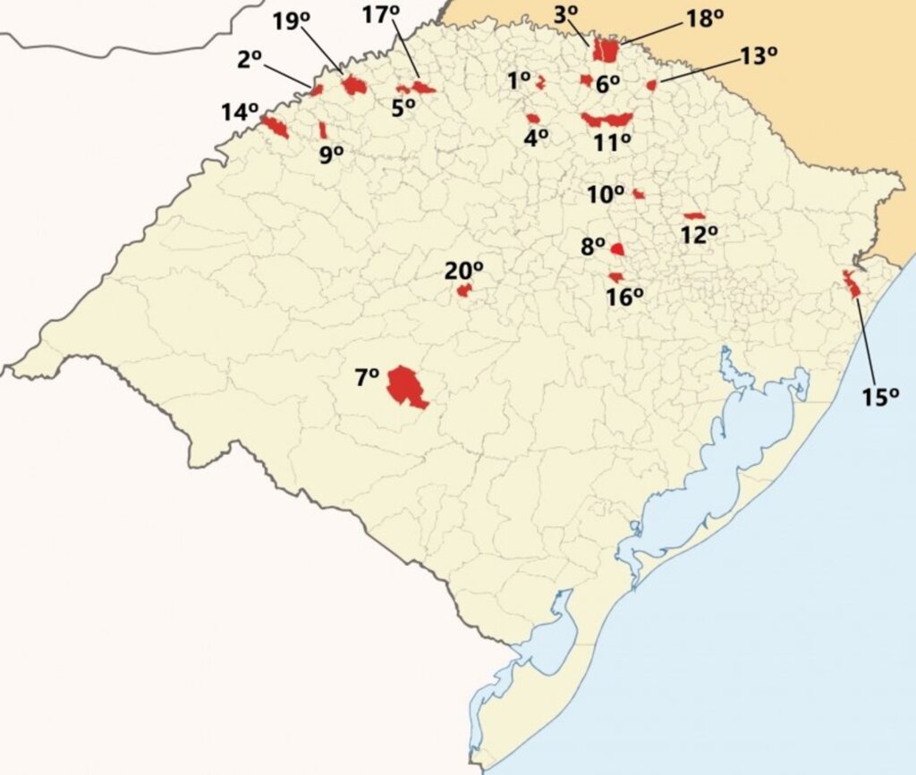 Confira as cidades com os maiores e os menores índices de vacinação no RS