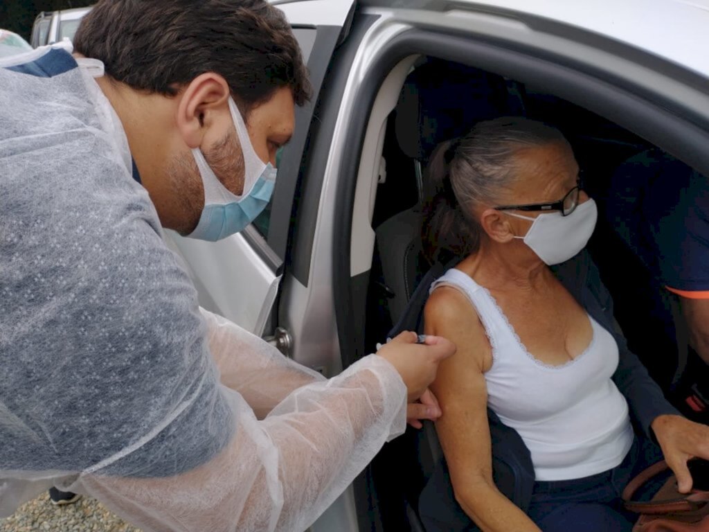 Vacinação: 14,14% dos gabrielenses já receberam, pelo menos, uma dose da vacina contra a covid-19