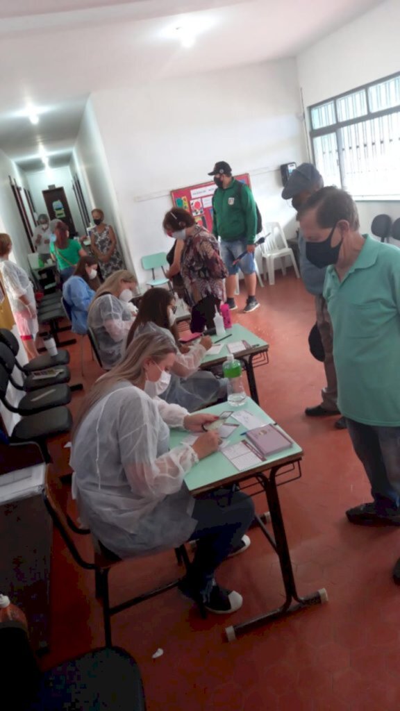 Saúde começa a vacinar idosos a partir de 70 anos no Chiapetão e Posto Janter