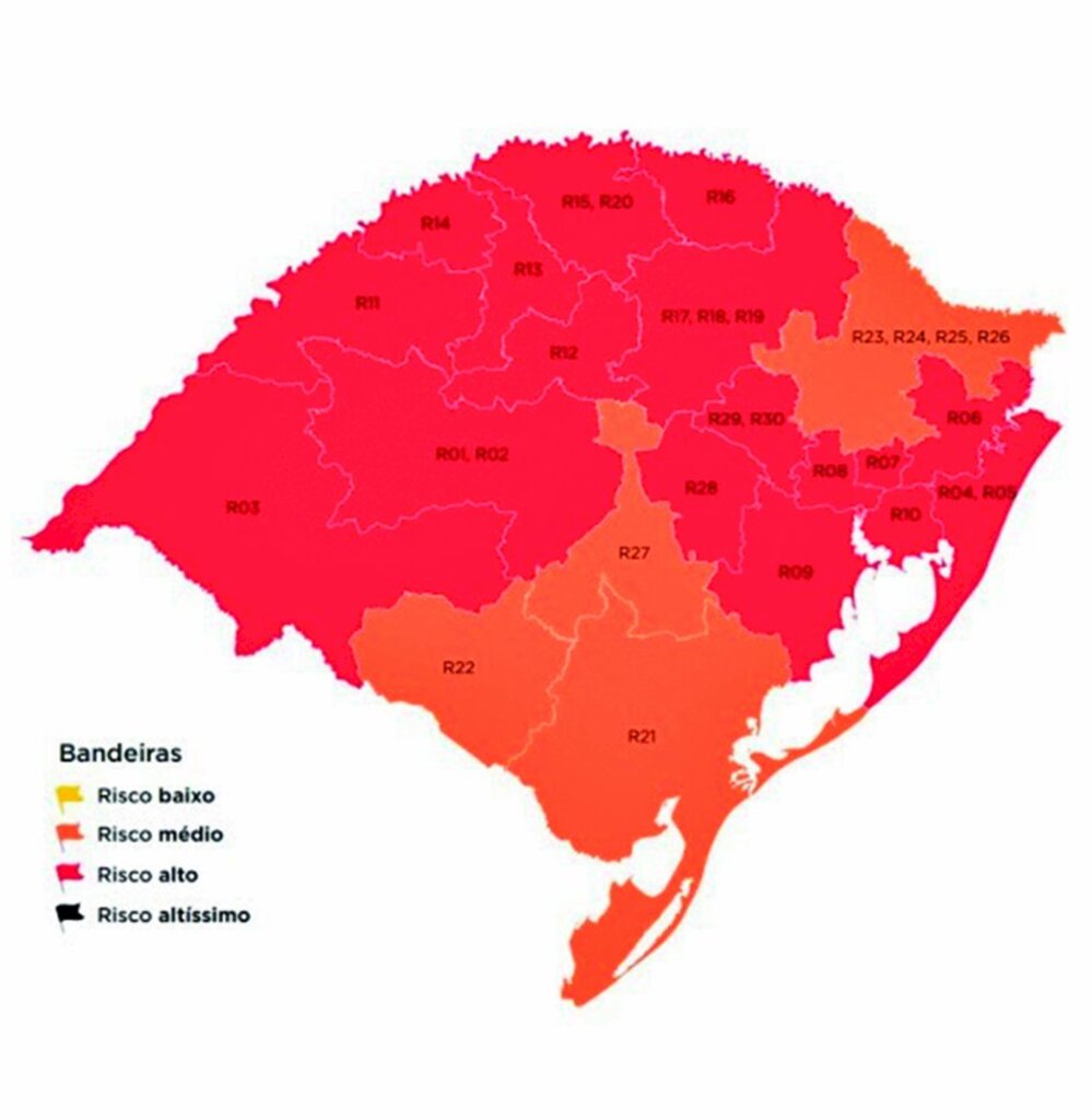 Ao indeferir recursos, Estado mantém mapa definitivo com 17 bandeiras vermelhas na 38ª rodada