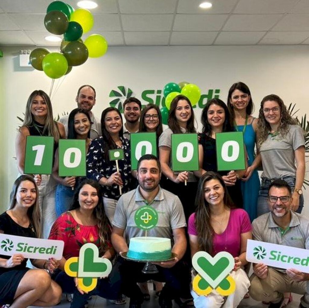 Agência Sicredi São Gabriel conquista 10 mil associados