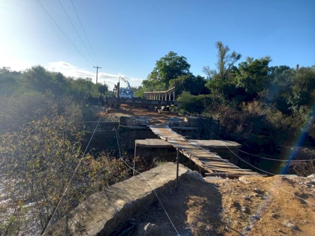 Com alterações no cronograma, exército prevê conclusão da Ponte na segunda-feira