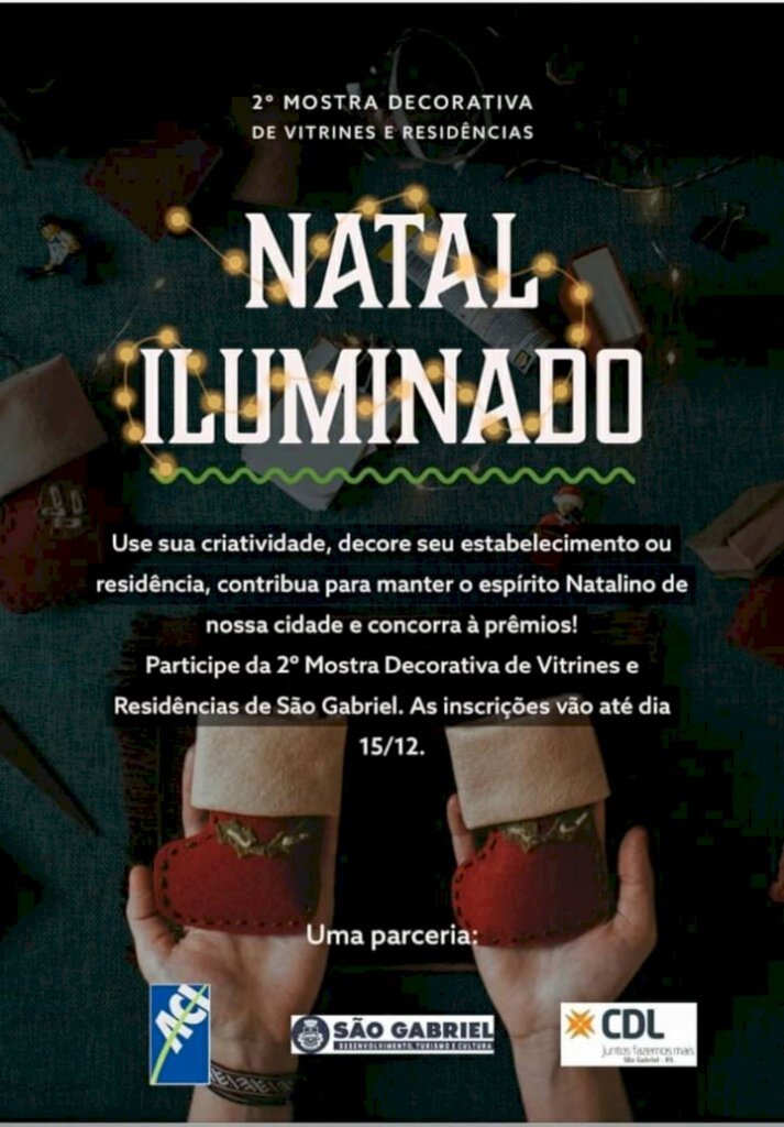 Prorrogadas as inscrições para o natal iluminado