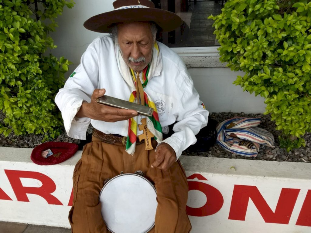 Tradição gaúcha perde o 'gaitinha', aos 78 anos