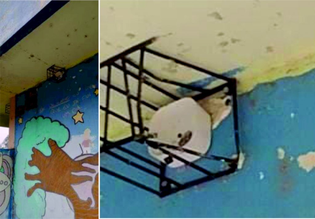 Elemento danifica e furta câmera de segurança instalada na sede do CRAS/Menino Jesus