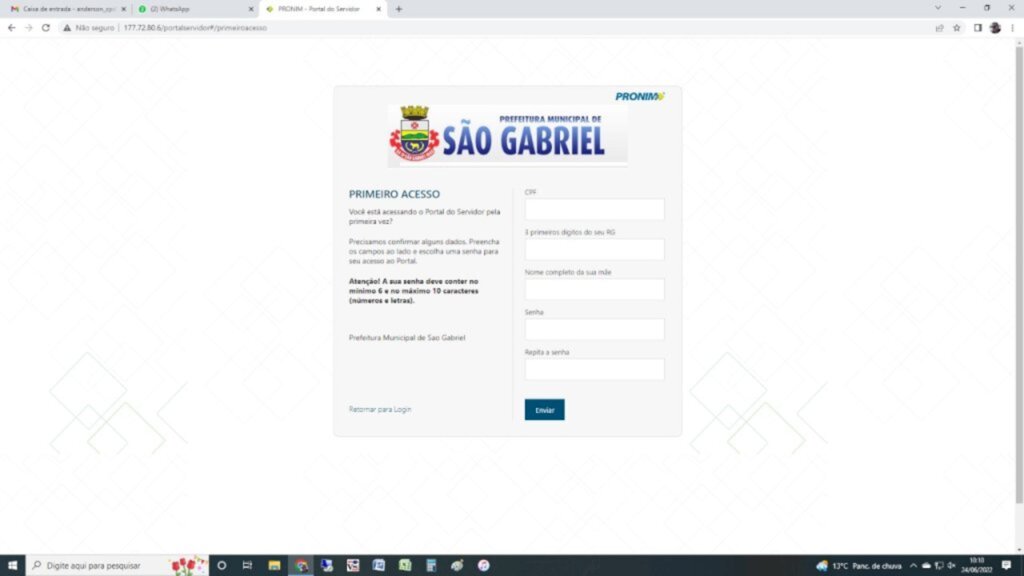 Servidores tem novo sistema para acessar seus contracheques