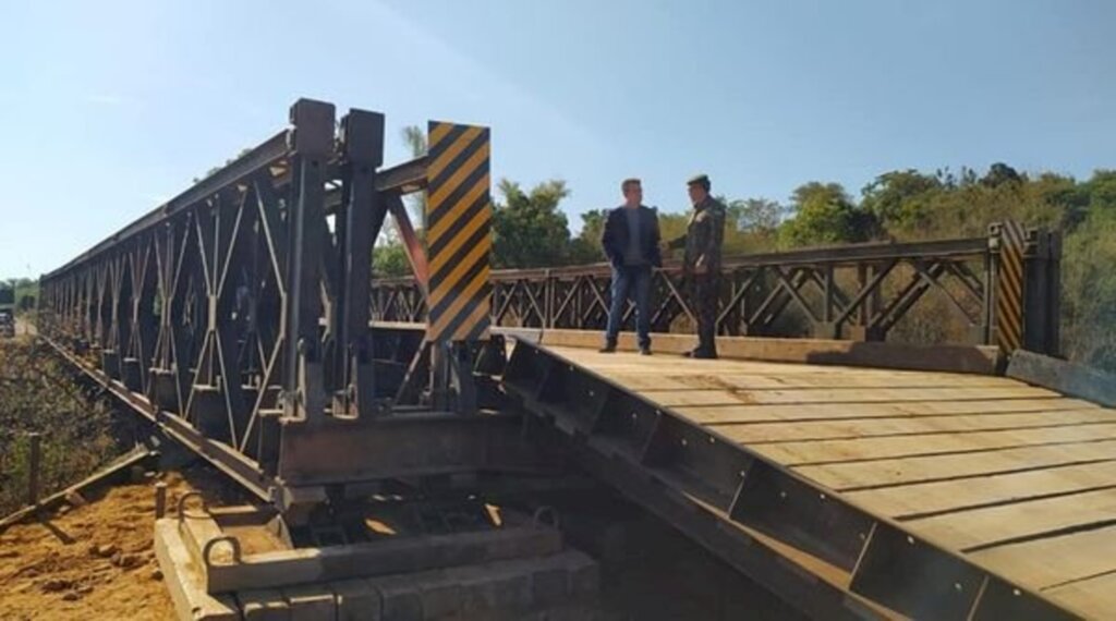 Trajeto será interrompido para desmontagem da ponte militar e realização da nova ponte