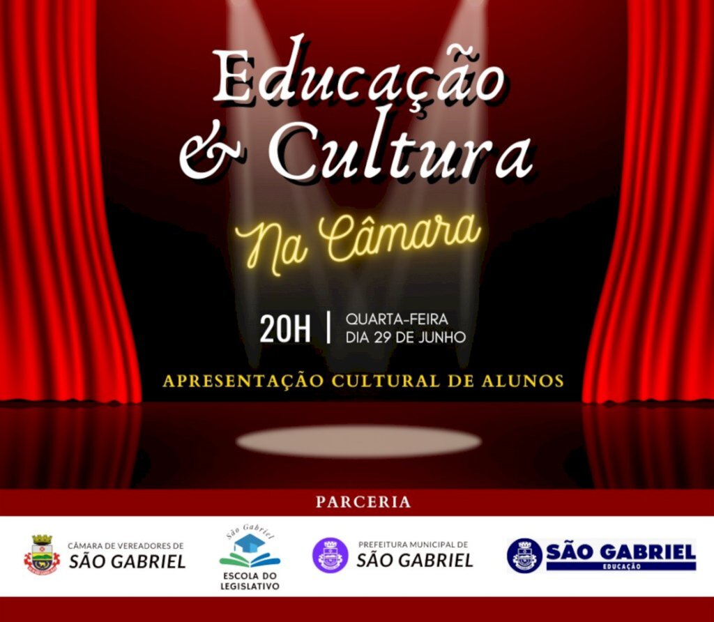 Plenário da Câmara será palco de atrações educativas e culturais até o fim do ano