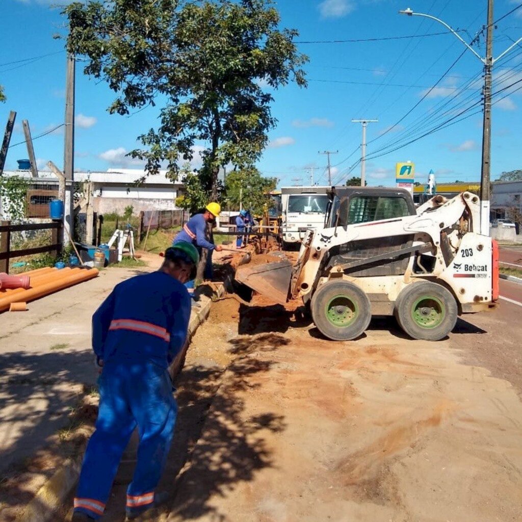 Obras de Saneamento Básico geram 280 empregos diretos e indiretos