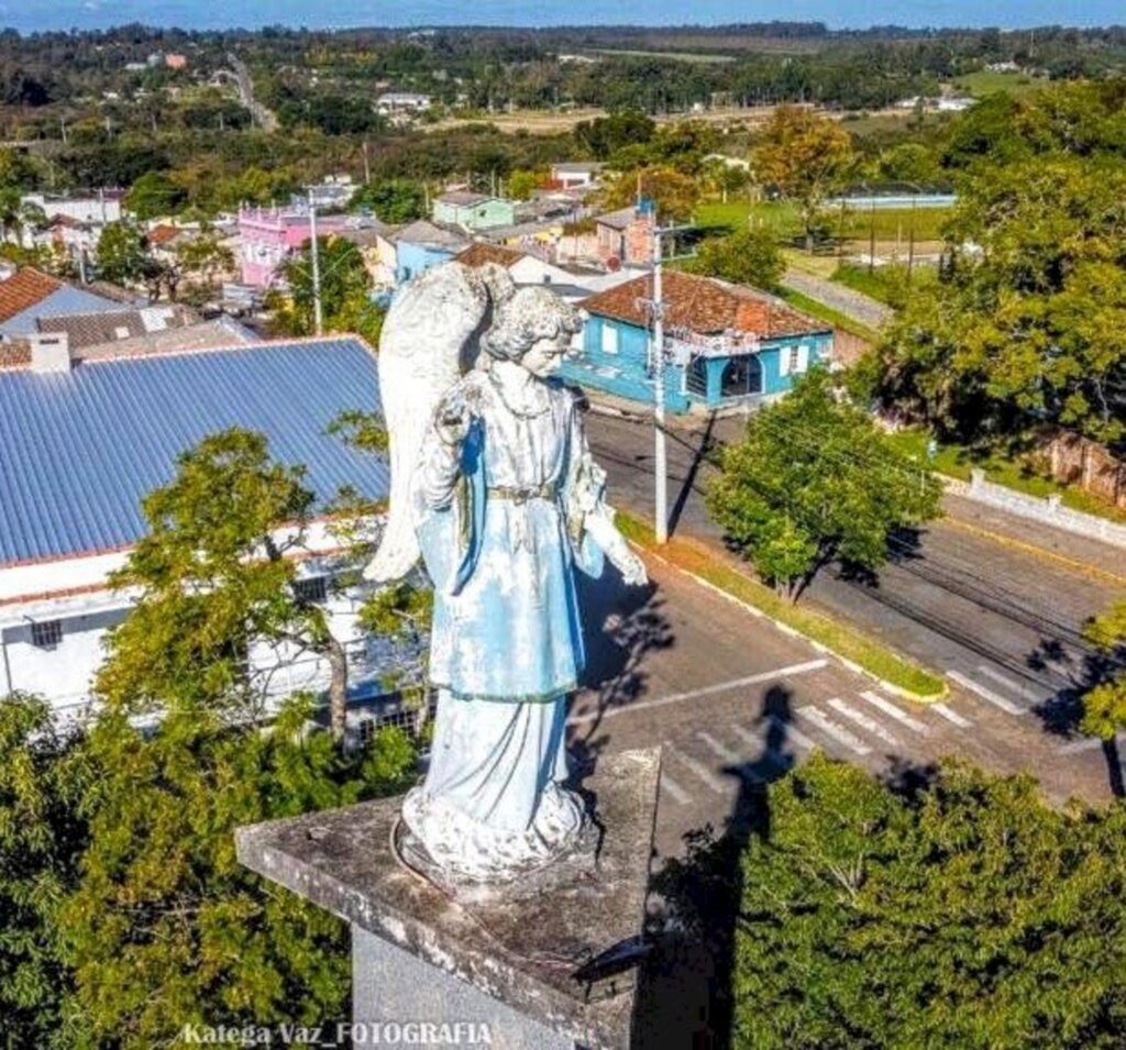 Município trabalha na revitalização da Estátua do Arcanjo São Gabriel