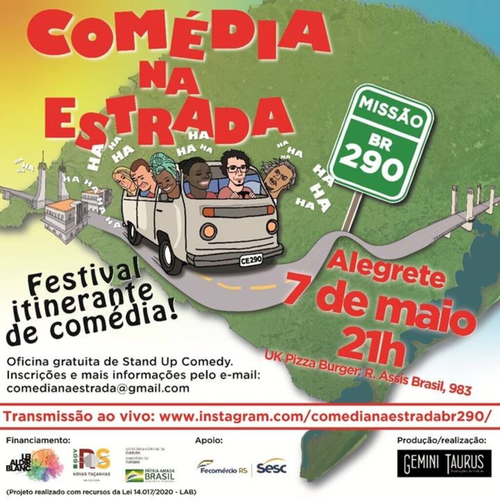 Festival itinerante tem apresentações em São Gabriel