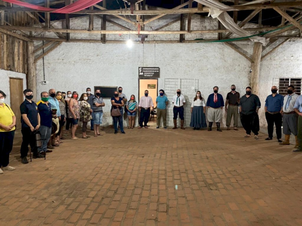 Secretário de Cultura dialogo com a Coordenadoria Tradicionalista Municipal