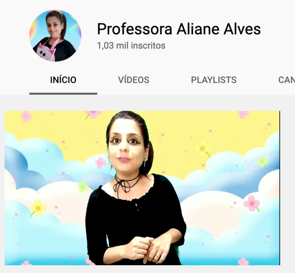 Professora da João Goulart cria canal no Youtube para 'trabalhar' com alunos