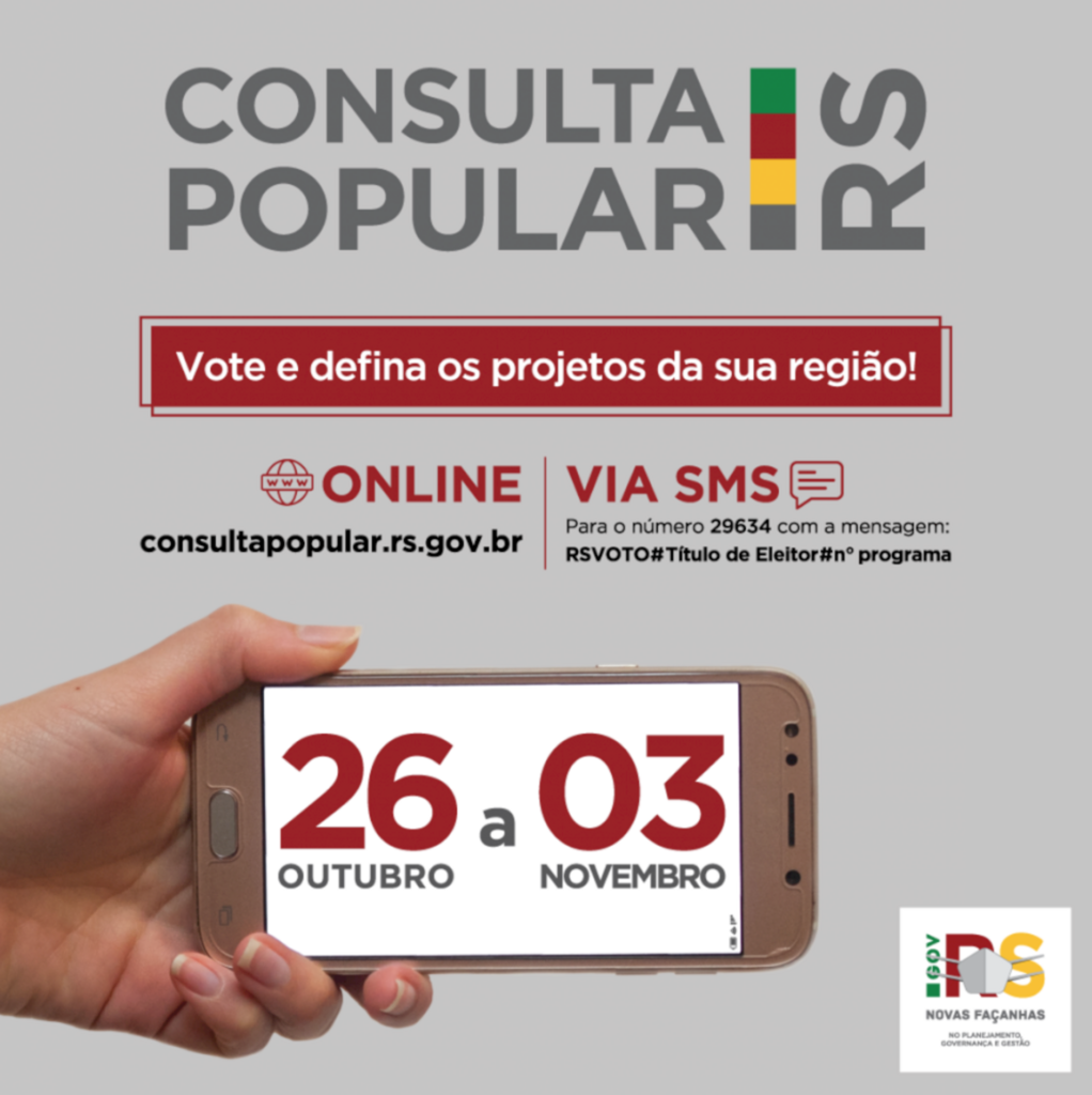 Gabrielense tem até o dia 3 para votar na Consultar Popular