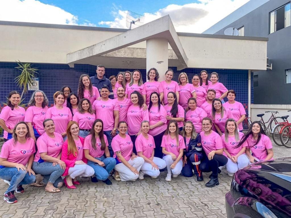 CAMPANHA OUTUBRO ROSA TERMINA COM SUCESSO EM PRAIA GRANDE