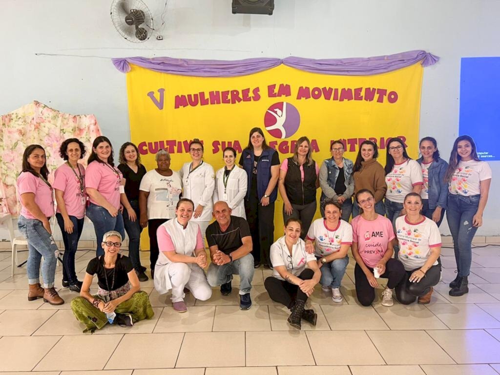 MAMPITUBA PROMOVE O PROJETO MULHERES EM MOVIMENTO