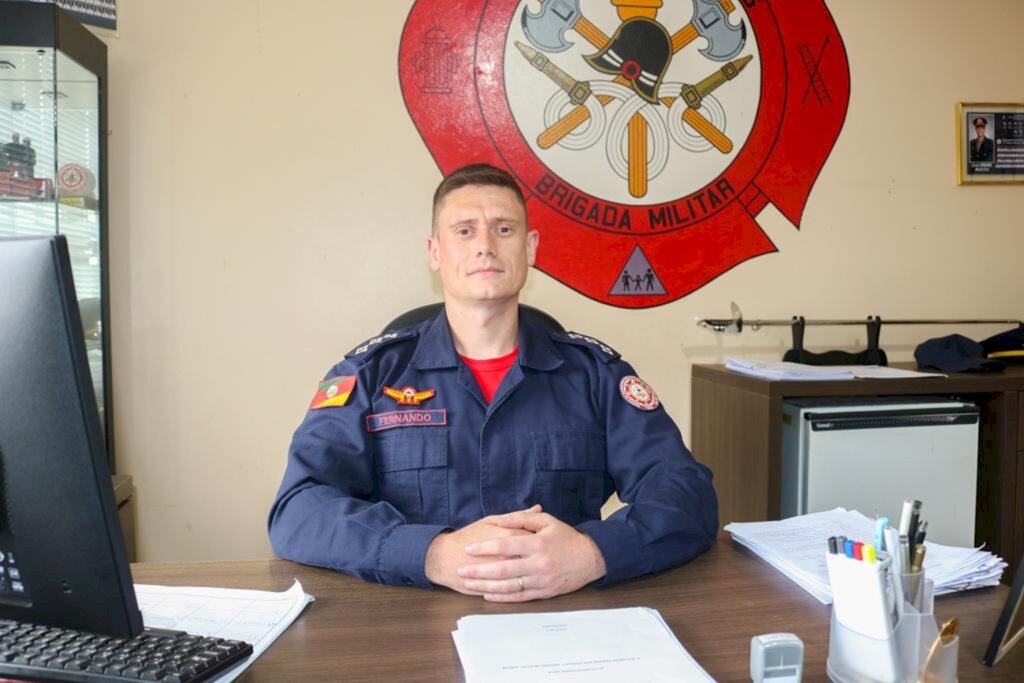 DESTAQUE DA SEMANA: Comandante da 2ª Companhia do 9º Batalhão de  Bombeiros Militar do Litoral Norte do Rio Grande do Sul, capitão Fernando Goulart Silva.