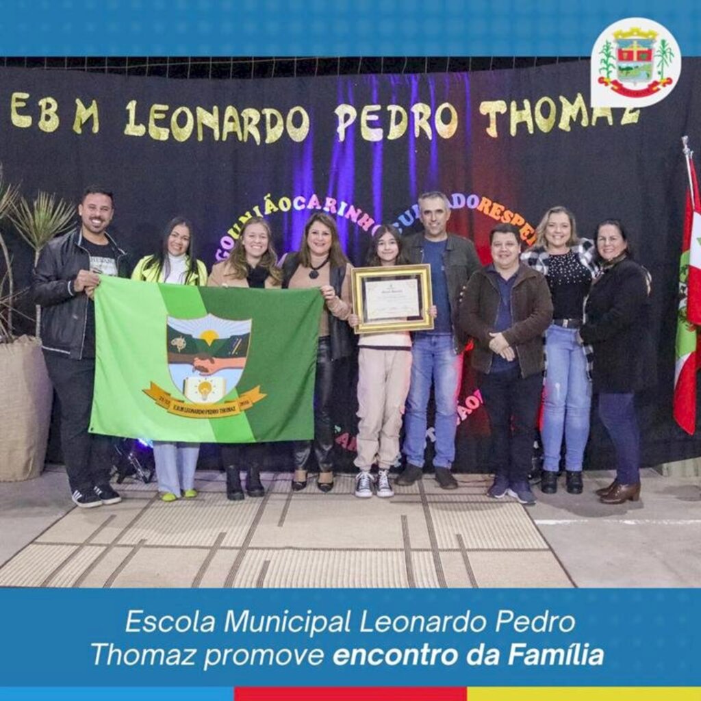 PRAIA GRANDE: ESCOLA MUNICIPAL LEONARDO PEDRO THOMAZ PROMOVE ENCONTRO DA FAMÍLIA