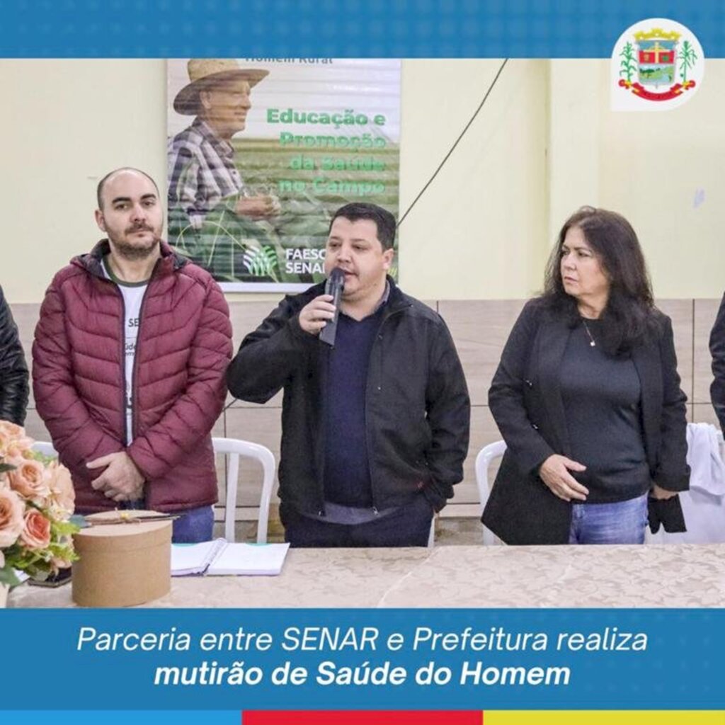 SENAR E PREFEITURA REALIZAM MUTIRÃO DE SAÚDE DO HOMEM EM PRAIA GRANDE