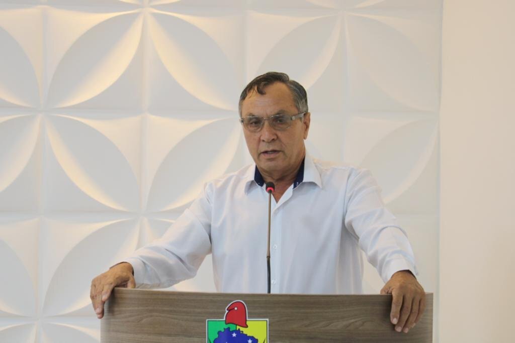 VEREADOR JOSÉ LUCAS DELFINO (JUSA) PRESIDE A SESSÃO ORDINÁRIA DA CÂMARA DE SÃO JOÃO DO SUL
