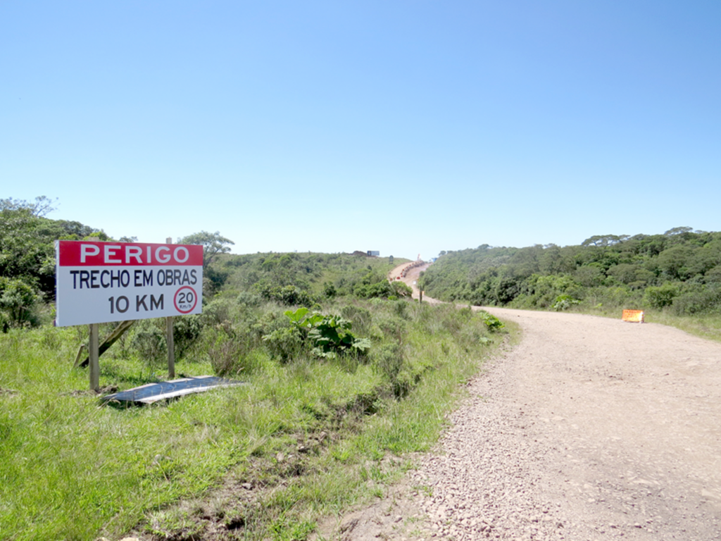LIBERADA A LICENÇA  AMBIENTAL PARA PAVIMENTAÇÃO DA SERRA DO FAXINAL EM PRAIA GRANDE