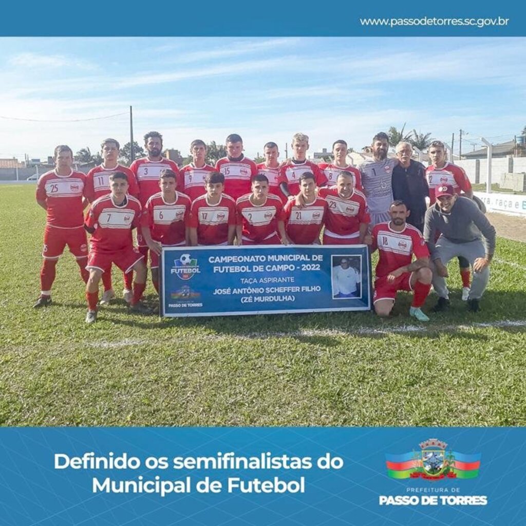 DEFINIDAS AS EQUIPES SEMIFINALISTAS DO MUNICIPAL DE FUTEBOL 2022 EM PASSO DE TORRES