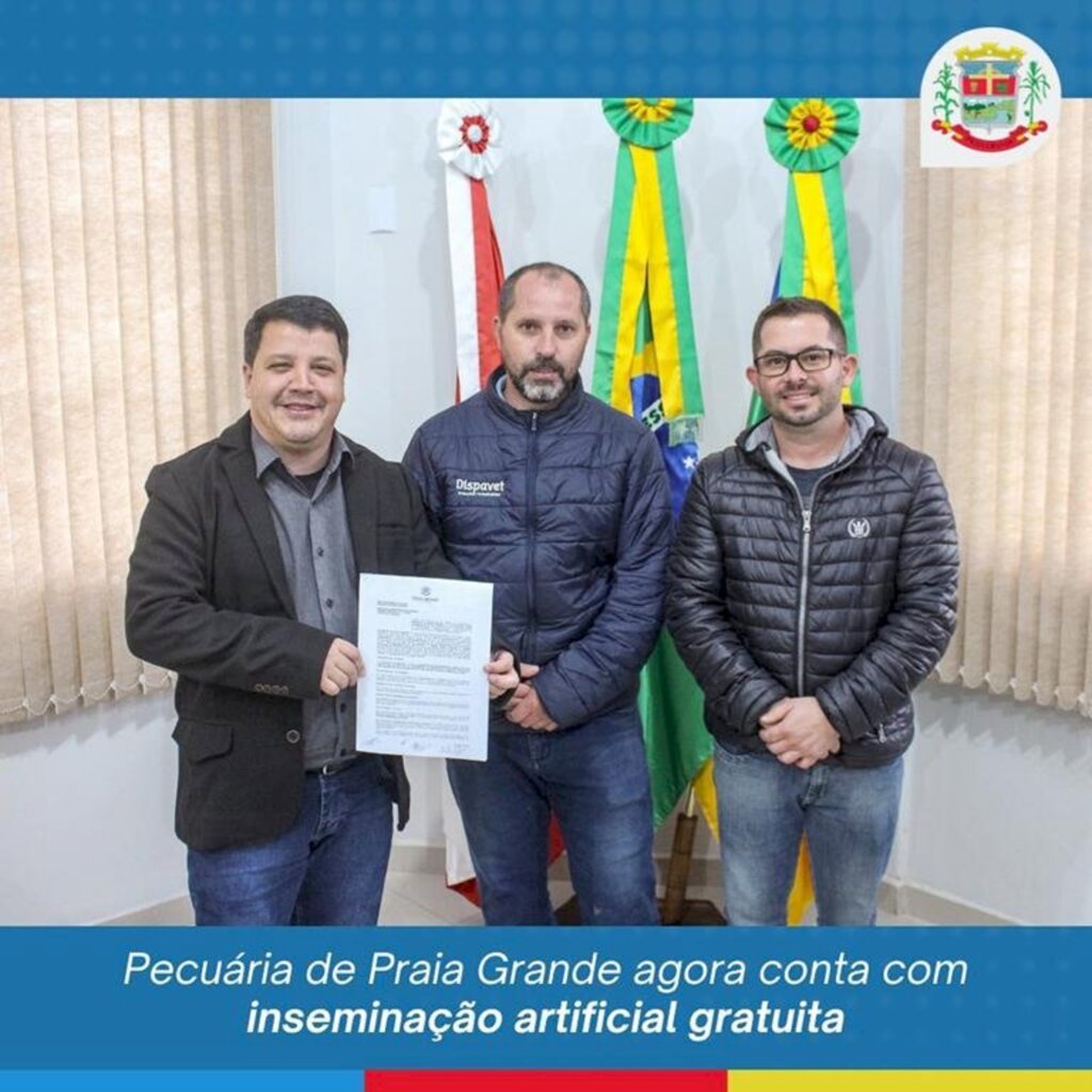SECRETARIA DE AGRICULTURA DE PRAIA GRANDE INCENTIVANDO O  MELHORAMENTO GENÉTICO NA PECUÁRIA DO MUNICÍPIO