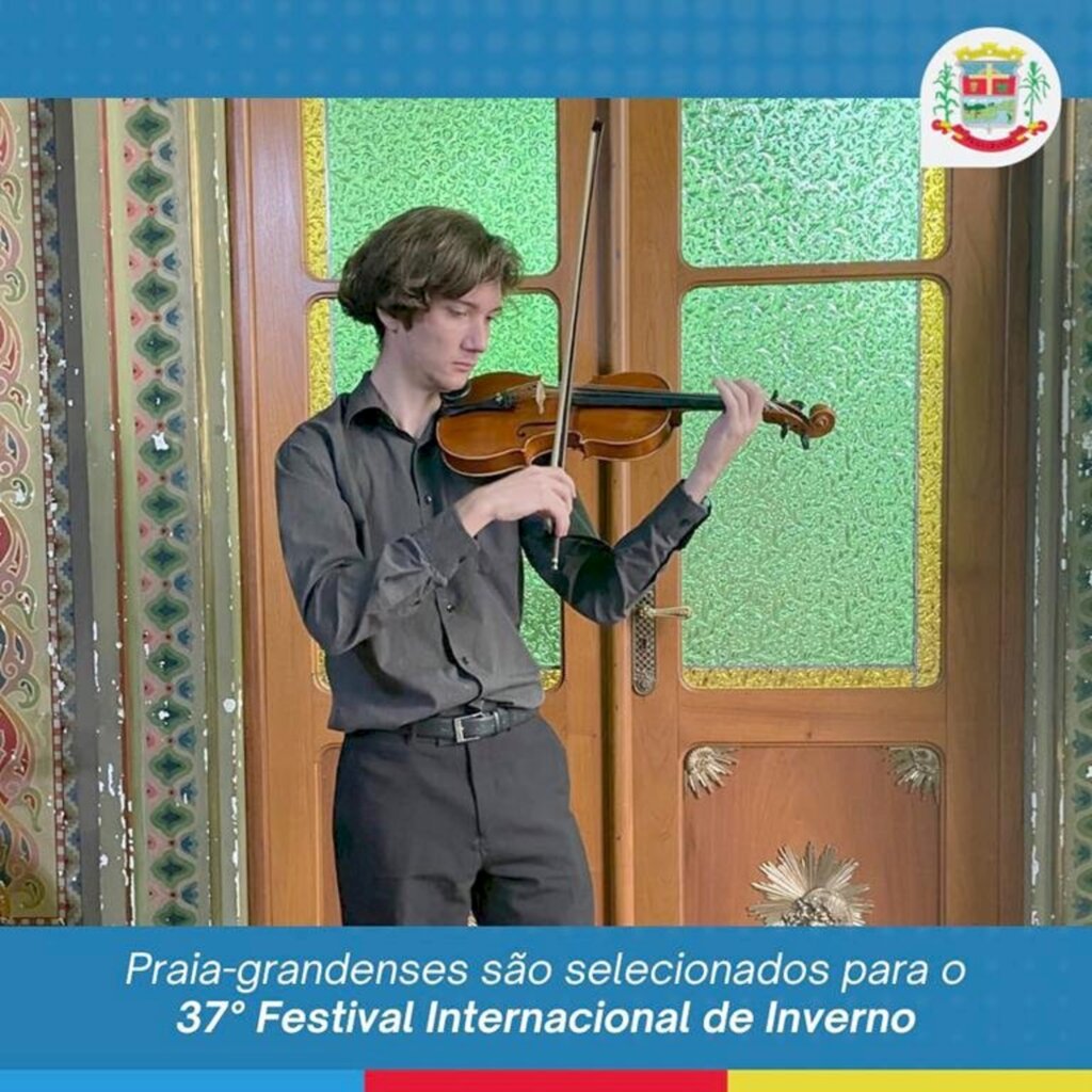 37° FESTIVAL  INTERNACIONAL DE INVERNO DA UFSM CONTA COM  PRAIA-GRANDENSES