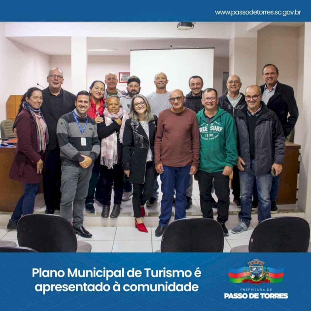 PLANO MUNICIPAL DE TURISMO DE PASSO DE TORRES É APRESENTADO À COMUNIDADE