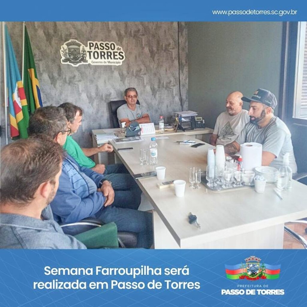 TRADICIONALISTAS  E AUTORIDADES  ARTICULAM AS  COMEMORAÇÕES DA SEMANA FARROUPILHA EM PASSO DE TORRES