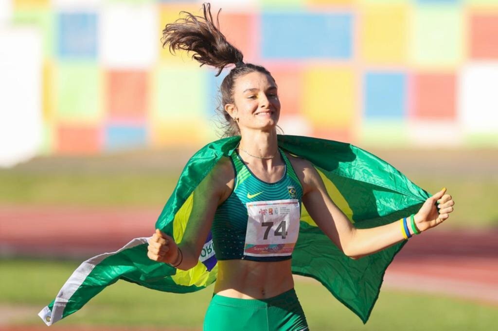 PASSO DE TORRES: LUÍSA LUMMERTZ É CAMPEÃ NOS JOGOS SUL-AMERICANOS DA JUVENTUDE