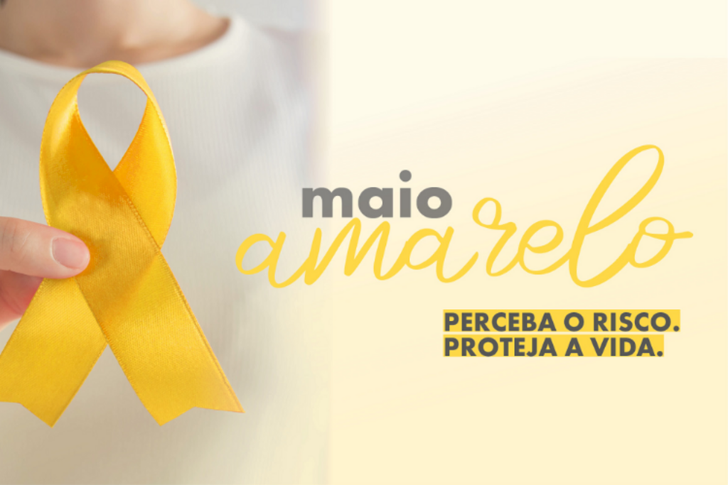 MAIO AMARELO MOSTRA COMO CADA PESSOA PODE SALVAR VIDAS