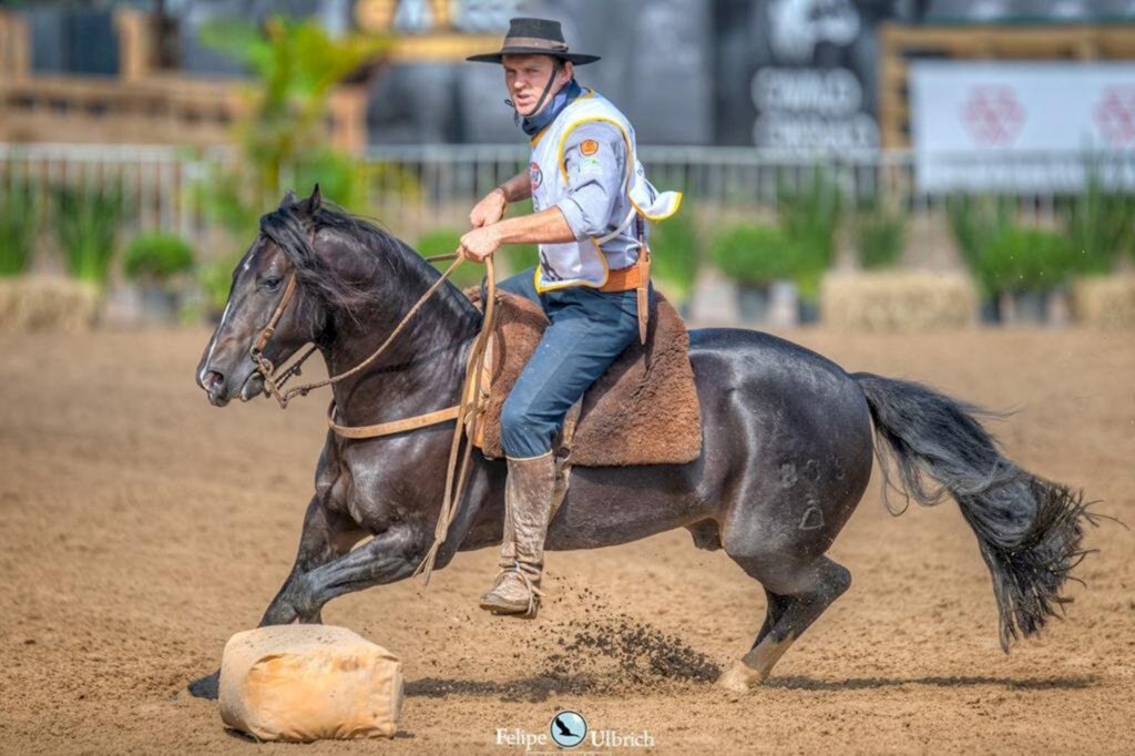 SÃO JOÃO DO SUL: GINETE FAGNER CRESCÊNCIO  CONQUISTA O BOCAL DE OURO 2022
