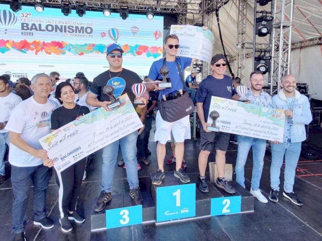 PAULISTA FÁBIO PASCOALINO FOI O CAMPEÃO  DO 32º FESTIVAL INTERNACIONAL DE BALONISMO DE TORRES