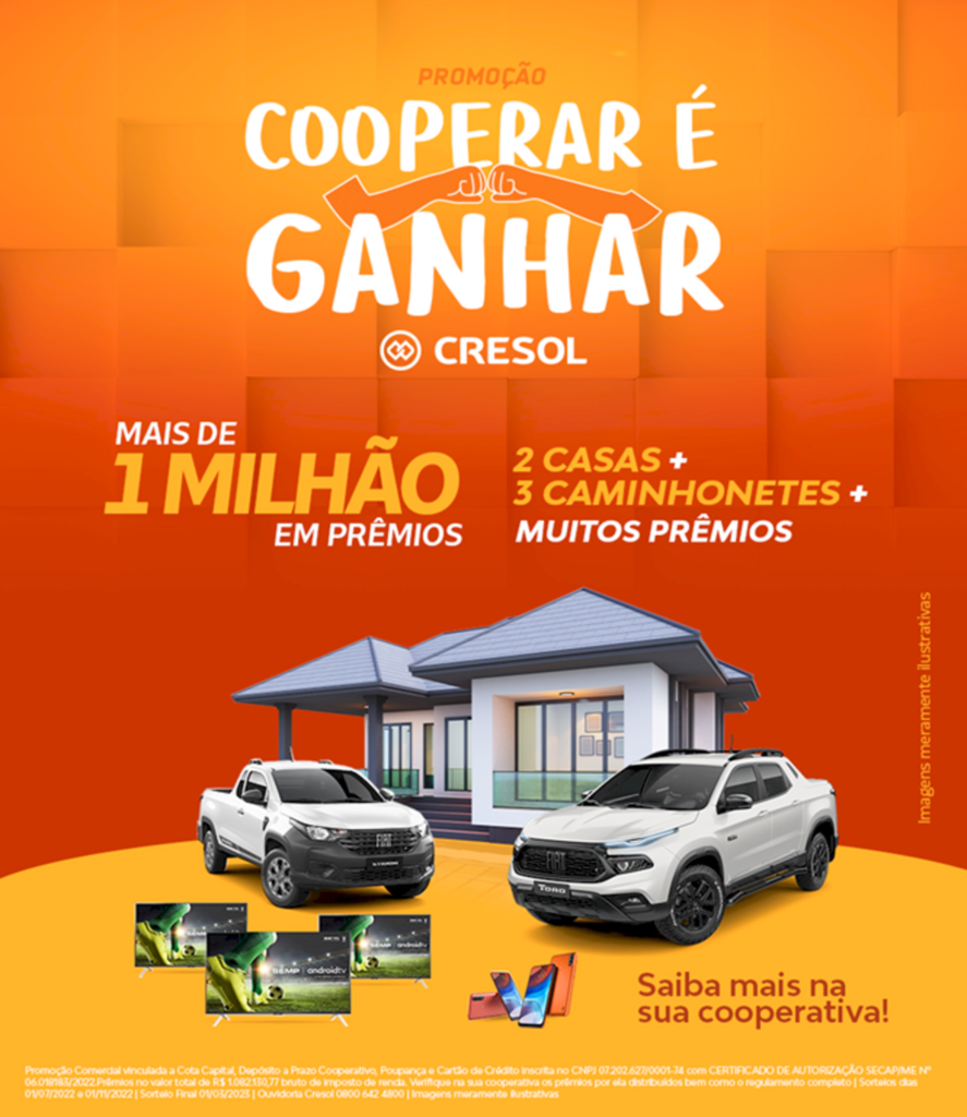 LANÇADA A CAMPANHA COOPERAR É GANHAR DA CRESOL
