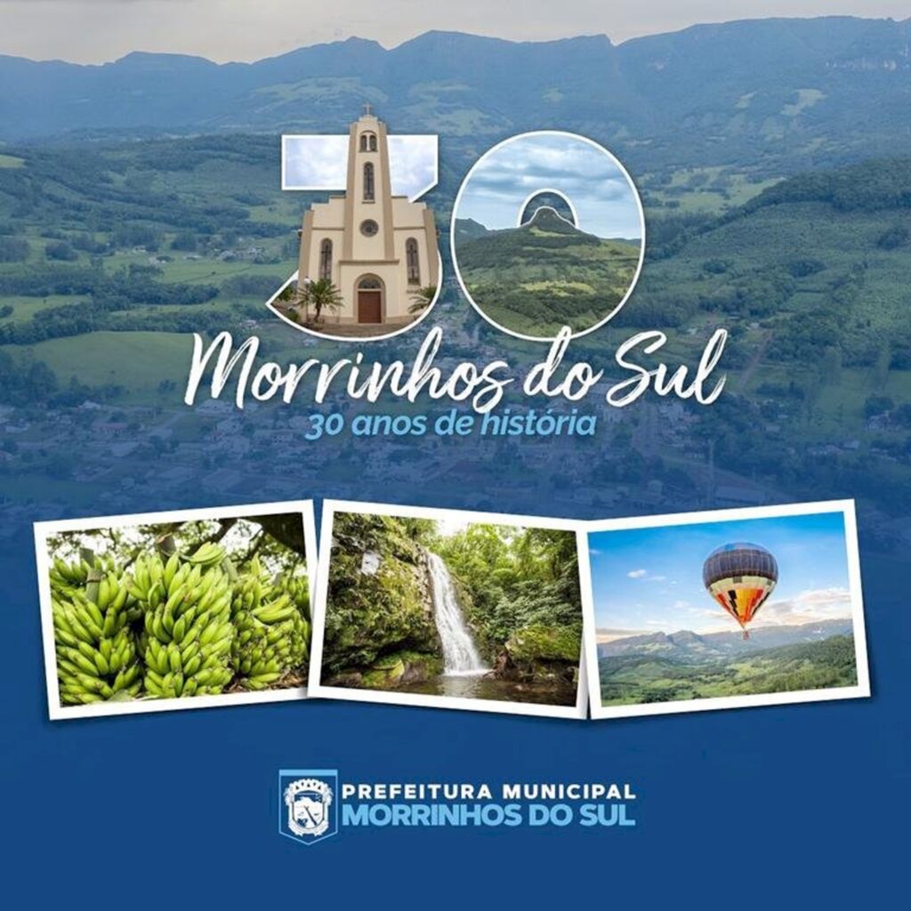 MORRINHOS DO SUL COMEMORA  ANIVERSÁRIO DE 30 ANOS  DE EMANCIPAÇÃO
