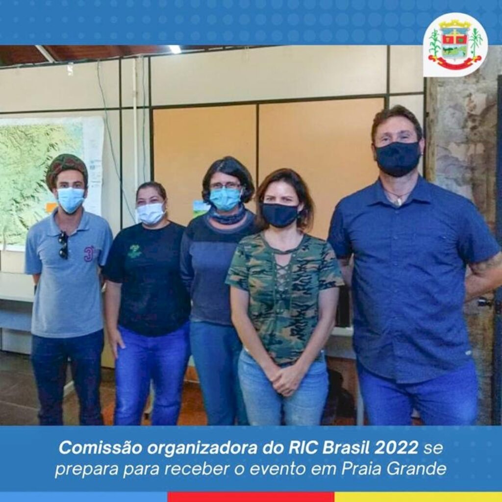 COMISSÃO ORGANIZADORA DO RIC BRASIL 2022 SE  PREPARA PARA RECEBER O EVENTO EM PRAIA GRANDE