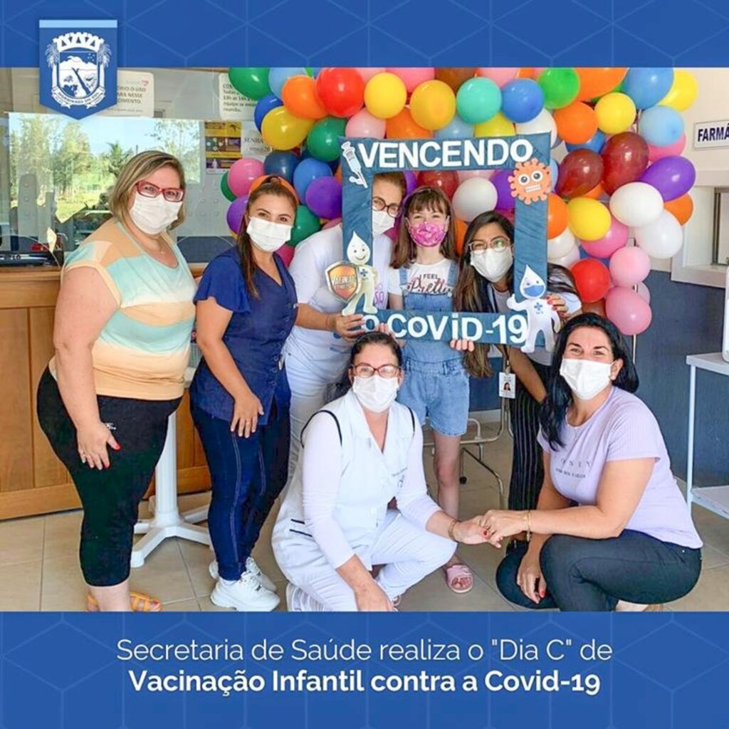 SECRETARIA DE SAÚDE PROMOVE O 'DIA C' DE VACINAÇÃO INFANTIL CONTRA A COVID-19 EM MORRINHOS DO SUL