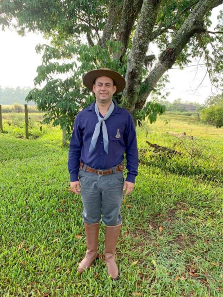 ALEX MATOS É O NOVO PATRÃO DO  CTG PORTEIRA CATARINENSE DE SÃO JOÃO DO SUL