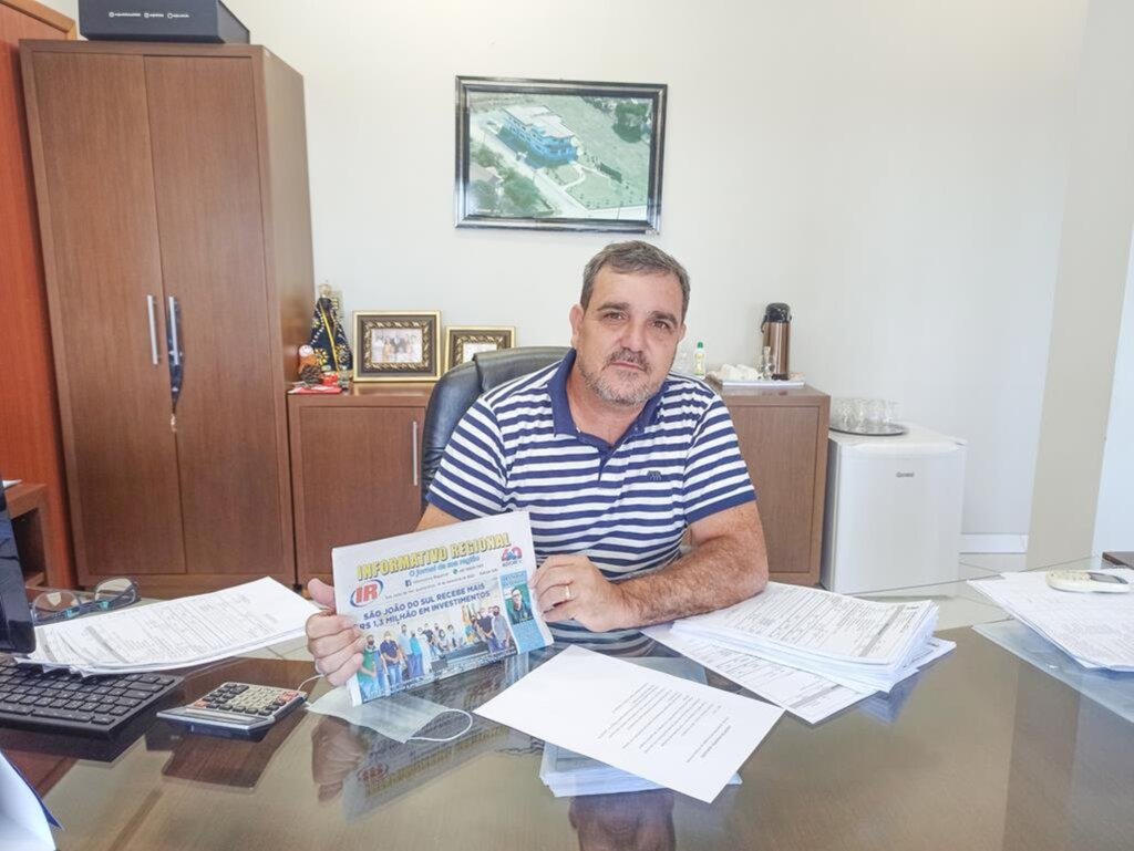 SANTA ROSA DO SUL: PREFEITO ALMIDES DA ROSA VOLTA AOS TRABALHOS COM AGENDA CHEIA