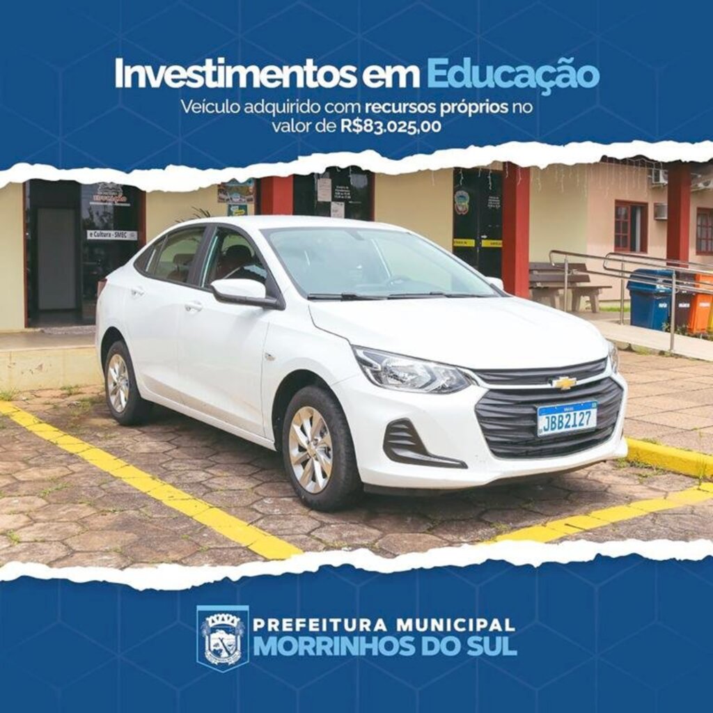 PREFEITURA DE MORRINHOS DO SUL FAZ INVESTIMENTO NA EDUCAÇÃO