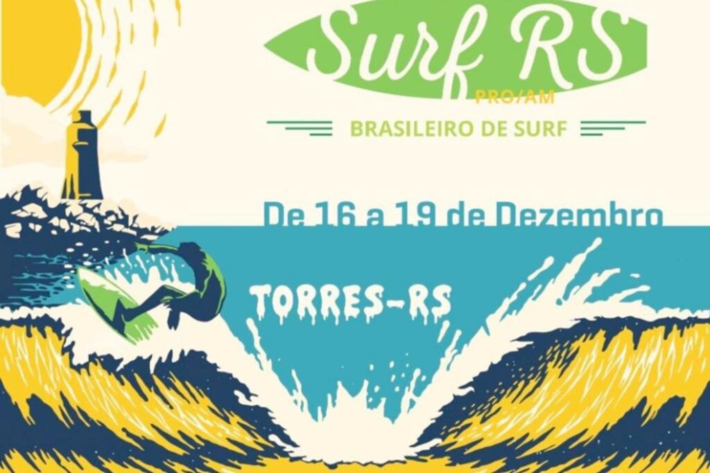 CAMPEÃO BRASILEIRO DE SURF SERÁ CONHECIDO NESTE FIM DE SEMANA NO MUNICÍPIO DE TORRES