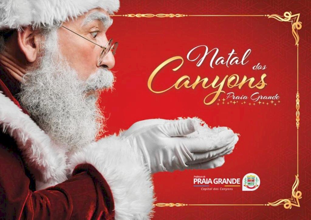 PRAIA GRANDE REALIZA ABERTURA DO 12° NATAL DOS CANYONS NA  NOITE DESTE SÁBADO (20)