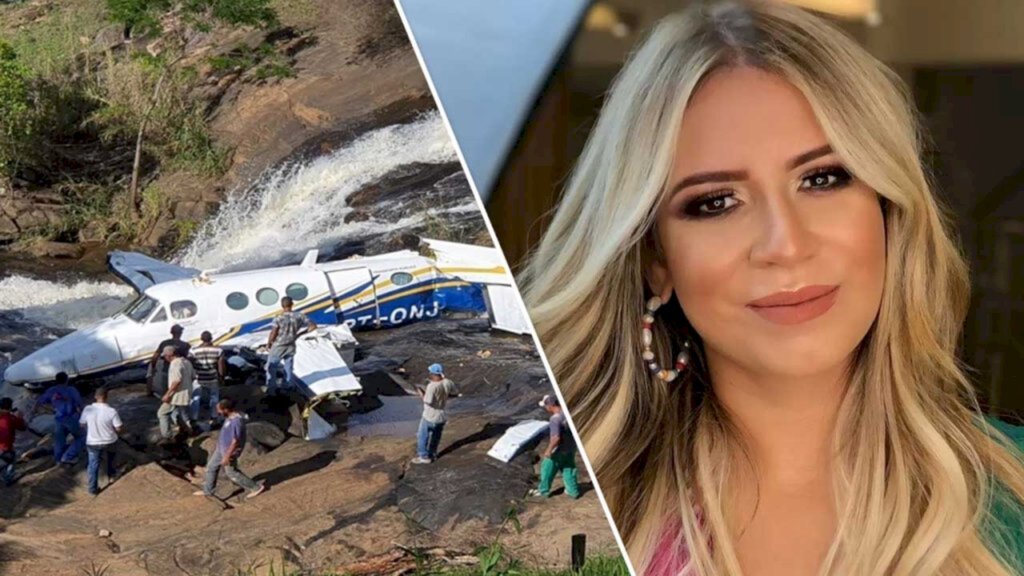 CANTORA MARÍLIA MENDONÇA MORRE EM QUEDA DE AVIÃO EM MINAS GERAIS