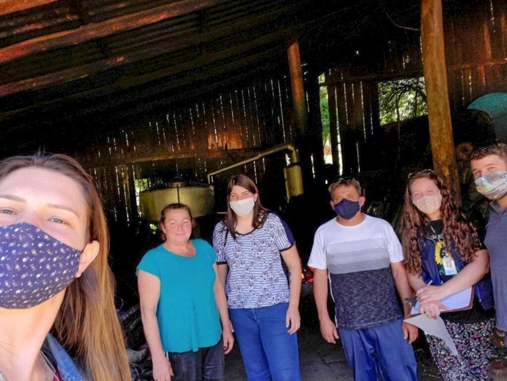 EMATER-ASCAR E SECRETARIA DE TURISMO DE MAMPITUBA TRAÇAM A ROTA DA BANANA