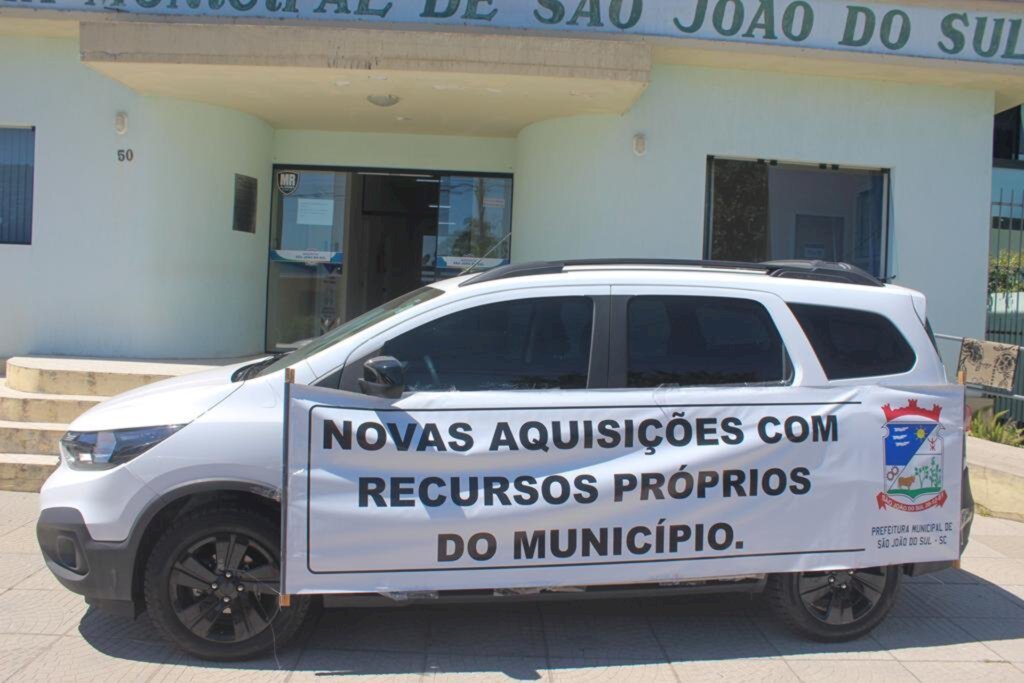 PREFEITURA DE SÃO JOÃO DO SUL ADQUIRE MAIS UM VEÍCULO PARA A SECRETARIA DE EDUCAÇÃO