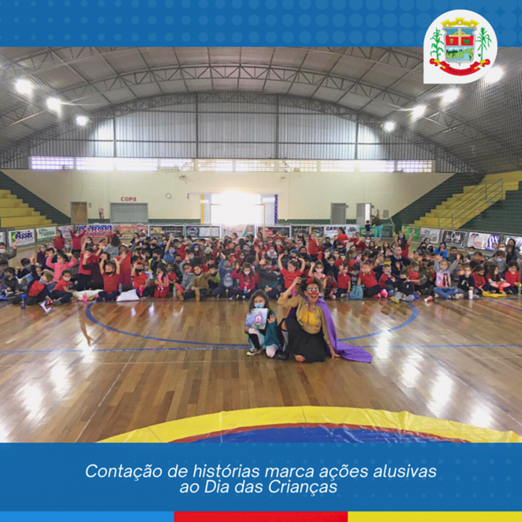 CONTAÇÃO DE HISTÓRIAS MARCA AÇÕES ALUSIVAS AO DIA DAS CRIANÇAS EM PRAIA GRANDE
